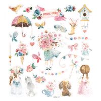 NAKLEJKI Z BROKATEM DPNK-117 DP CRAFT