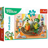 TREFL 17345 Puzzle 60 el. Wspólne czytanie książek