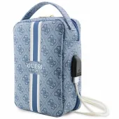 guess torba guhbp4rpsb organizerniebieski/blue 4g printed stripes
