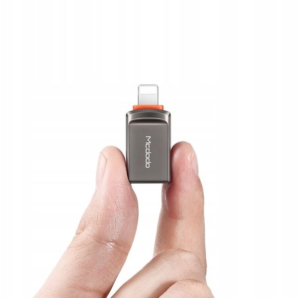 MCDODO ADAPTER PRZEJŚCIÓWKA USB-A 3.0 DO LIGHTNING IPHONE IPAD 3A OTG zdjęcie 11