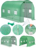 Tunel Foliowy 7,5m2 Ogrodowy Szklarnia Folia Na Warzywa Owoce 2,5x3x2m