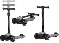 BALANSOWA Hulajnoga Dzieci Trójkołowa COLIBRO RUN Światła Kompaktowa Duża