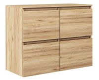 KOMODA MEGAN K4 DĄB ZŁOTY 90 cm do biura salonu przedpokoju sypialni