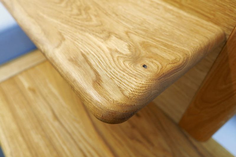 Łóżko dębowe Orio z zagłówkiem - 140x200 + panel lewy zdjęcie 16