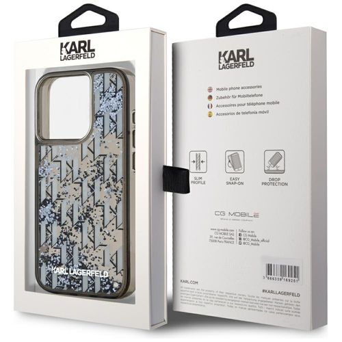 Etui Karl Lagerfeld do iPhone 15 Pro, Czarny na Arena.pl