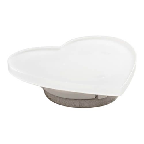 Identyfikator akrylowy z kolorowym podświetleniem LED do sublimacji - serce na Arena.pl