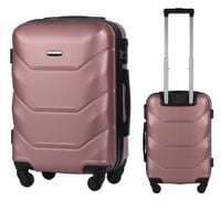 WALIZKA KABINOWA NA KÓŁKACH PODRÓŻNA BAGAŻ DIAMOND ROSE GOLD S 20"