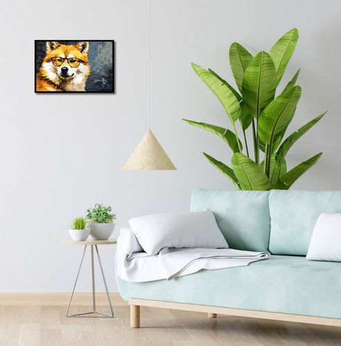 Plakat 45x30cm Intelektualny Psiak na Arena.pl