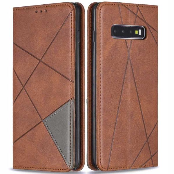 ZAPS Origami Galaxy S10+ brązowy zdjęcie 1
