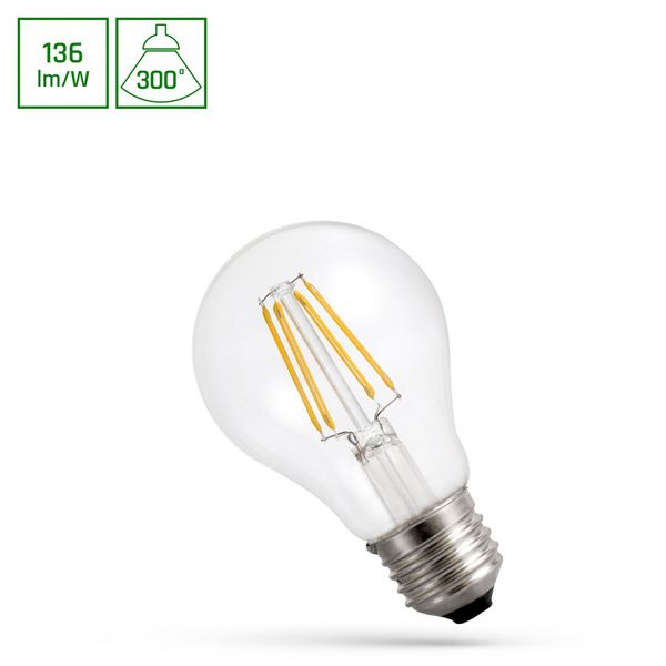 LED GLS E-27 230V 11W COG WW CLEAR SPECTRUM zdjęcie 1