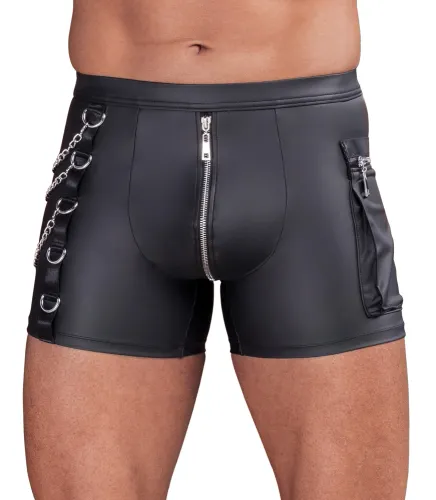 nek spodnie męskie l matowe z łańcuchami i kieszenią cargo na Arena.pl