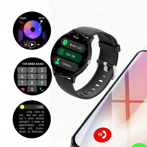 Zegarek damski SMARTWATCH Rubicon ROZMOWY SMS PULS zdjęcie 14
