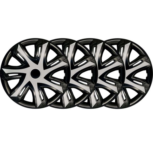 4x Kołpaki 15 NRM N-POWER CZARNE TUNING zdjęcie 1