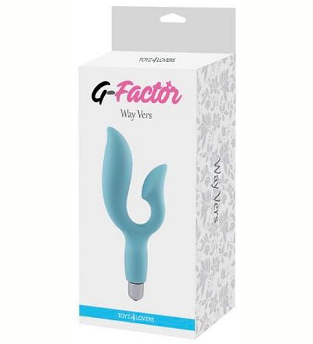 Błękitny podwójny wibrator na Arena.pl