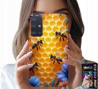 ETUI DO SAMSUNG GALAXY A71 - PSZCZOŁY UL PLASTER MIODU PLECKI CASE