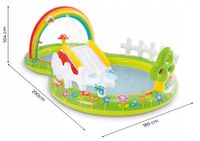 2X Plac zabaw dmuchany Intex Garden Play Center