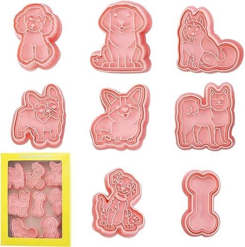 Foremki do ciastek do wycinania 3D z motywem psów na Arena.pl