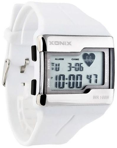 Xonix Duży uniwersalny zegarek, pulsometr, pomiar wzkaźnika BMI, podświetlenie, WR 100M na Arena.pl