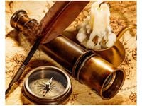 40X50CM STARA MAPA OBRAZ