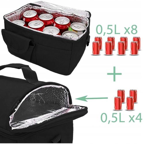 TORBA TERMICZNA IZOLACYJNA KUFEREK PASEK LUNCH BOX na Arena.pl