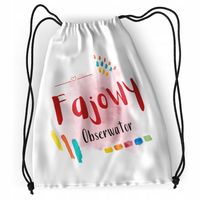 Plecak Dla Obserwatora Sportowy Szkolny Worek Z Nadrukiem Ze Zdjęciem