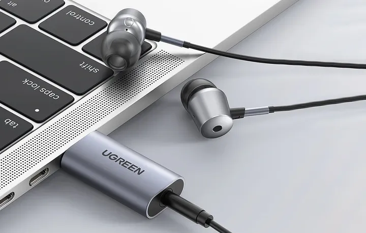 Adapter USB do komputera, przejściówka audio do mini jack 3,5 mm, Ugreen zdjęcie 6