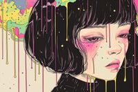 Plakat 60x40cm Strugi Kolorów