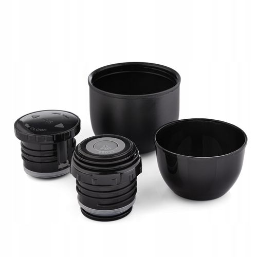TERMOS BUTELKA TERMICZNA METEOR 750ml CZARNY na Arena.pl