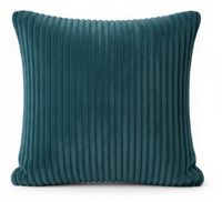 Poszewka dekoracyjna Jasiek sztruks toczona 40x40 morski zielony