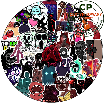 Opłatek na tort Roblox Doors zdjęcie 1