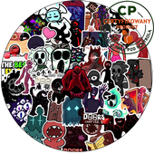 Opłatek na tort Roblox Doors