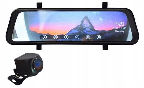 WIDEOREJESTRATOR SAMOCHODOWY LUSTERKO TYŁ RAMKA na Arena.pl