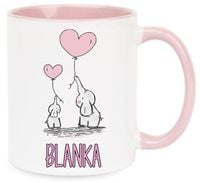 Kubek z nadrukiem prezent dla dziewczynki koleżanki z imieniem dziecka