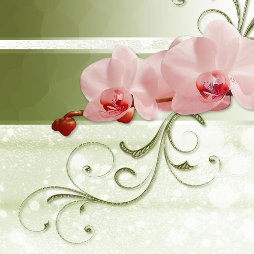 Deco Panel, Storczyki abstrakcja 60x40 na Arena.pl