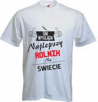KOSZULKA najlepszy rolnik Prezent dla ROLNIKA