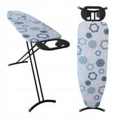 DESKA DO PRASOWANIA STANDARDOWA Z UCHWYTEM NA ŻELAZKO 120x38cm CZARNA