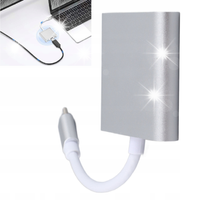 Adapter Przejściówka HUB 3w1 MHL HUB USB C HDMI 4K
