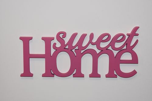 Napis 3D Sweet Home na Arena.pl