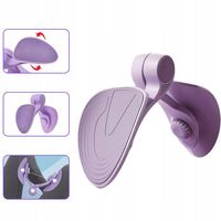 MOTYLEK DO ĆWICZEŃ MIĘŚNI DNA MIEDNICY TRENAŻER UD trener bioder FIOLETOWY