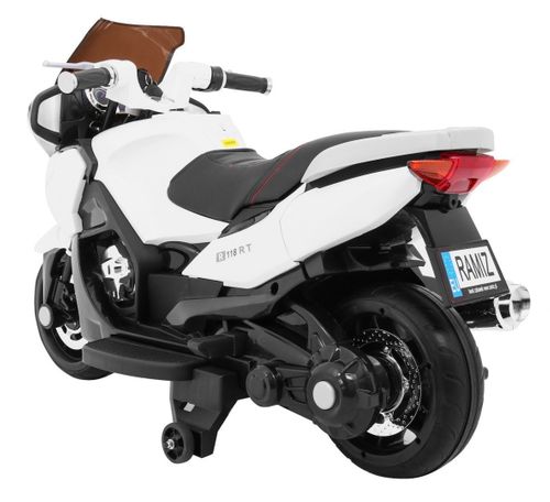 Motorek Ścigacz Biały na Arena.pl