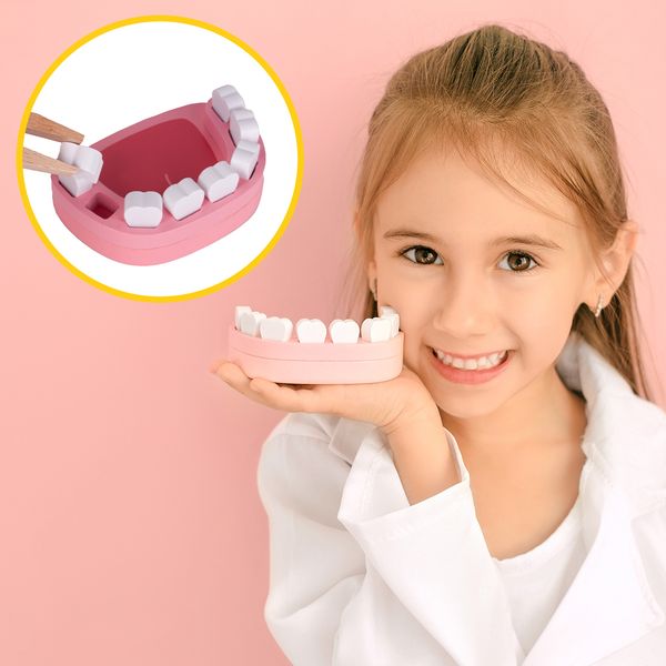 Drewniany Zestaw Małego Lekarza Dentysty W Walizce zdjęcie 6