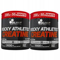 OLIMP ROCKY CREATINE 2x250g KREATYNA MONOHYDRAT NATURALNA CZYSTA 140 PORCJI