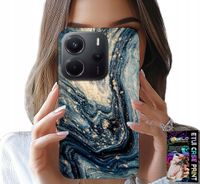 ETUI DO XIAOMI NOTE 14 4G - KAMIENNE ELEGANCKIE WZORY OBUDOWA CASE