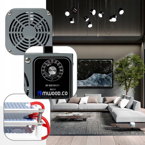 OZONATOR GENERATOR OZONU OCZYSZCZACZ DO POWIETRZA 60 000 mg/h +TIMER 110W na Arena.pl