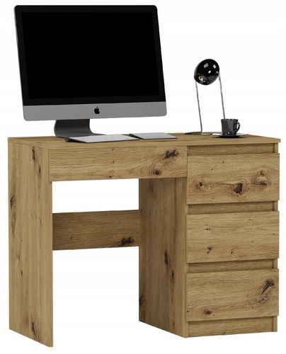 Meble Biurko komputerowe stolik 90cm artisan N34 na Arena.pl