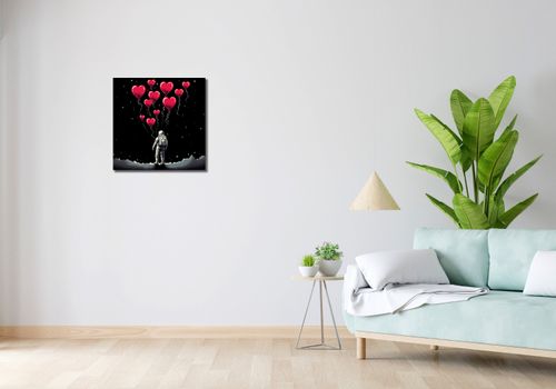 Obraz 50x50cm Astronauta Własnych Celi na Arena.pl