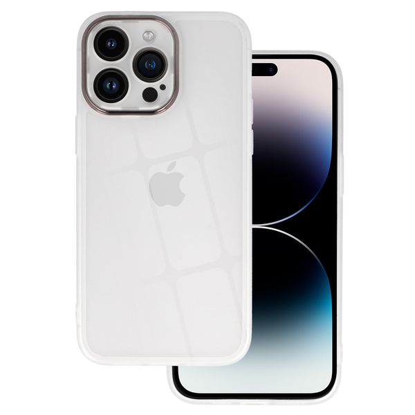 Protective Lens Case do Iphone 14 Pro Max biały clear zdjęcie 1
