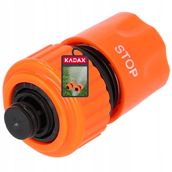 SZYBKOZŁĄCZKA ZŁĄCZKA DO WĘŻA 3/4 CAL FUNKCJA STOP zdjęcie 1