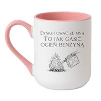 Elegant Biało-Różowy 330 ml