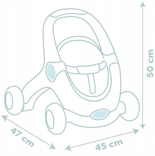 LITTLE SMOBY CHODZIK PCHACZ 3 W 1 WÓŻEK Z LALKĄ na Arena.pl